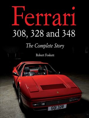 cover image of Ferrari 308, 328 and 348